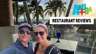 We Reviewed 8 Restaurants in Aruba  Must Watch Before You Visit [upl. by Berwick]