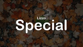 Lizzo  Special clean lyrics [upl. by Ayokal916]