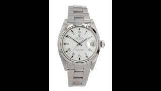 Rolex Oyster Perpetual Date Pre Owned Watch Ref 1500 [upl. by Lenno]