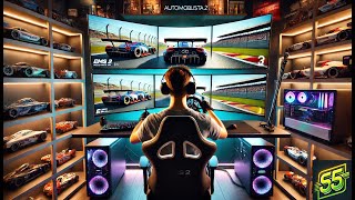 AMS2 16 Triple Screen Perfekt Einstellen ohne Surround und ohne Tools So gehts in Automobilista 2 [upl. by Jalbert]