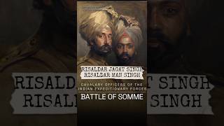 A rare portrait of Risaldar Jagat Singh and Man Singh WWI IndianSoldiers punjabiwarrior soldier [upl. by Angelita]