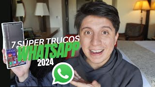 7 trucos para WhatsApp para usar en 2024 [upl. by Danialah]