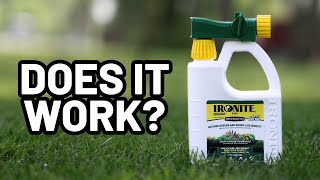 TESTED Liquid Ironite for Dark Green Grass in 24 hours [upl. by Clapp]