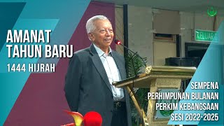 AMANAT TAHUN BARU 1444H SEMPENA PERHIMPUNAN BULANAN PERKIM KEBANGSAAN SESI 2022  2025 [upl. by Attenborough917]