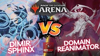 Magic the Gathering Arena BLB Standard Gameplay  Dimir Sphinx VS Domain Reanimator Deck [upl. by Ahtimat83]