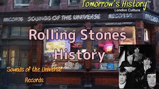 Rolling Stones History in Soho at Bricklayers Arms  Sounds of the Universe Records London [upl. by Brig]