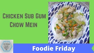 Chicken Sub Gum Chow MeinFoodie FridayFull Time RV Workamping Family [upl. by Enyale50]