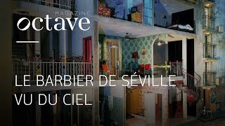 The set of the Barber of Seville  Drone view 4K [upl. by Tecla]