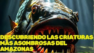 Las Criaturas Más Exóticas y Fascinantes Del Amazonas video [upl. by Herrod]