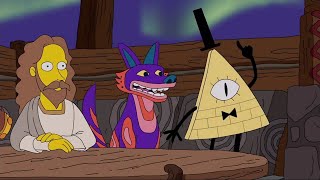 The Simpsons  Bill Cipher Cameo [upl. by Shakespeare176]