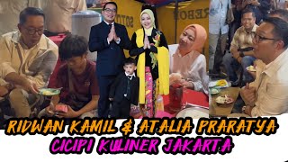 RIDWAN KAMIL DAN ATALIA PRARATYA TERNYATA SERING LAKUKAN INI DI JAKARTA ridwankamil ataliapraratya [upl. by Gnoud]