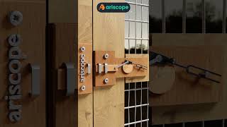 Door Latch with Modified Indexing Table Mechanism and Cool Sound [upl. by Crescin]