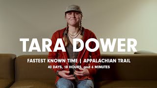 Tara Dower Appalachian Trail FKT Record [upl. by Zoara]