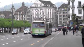 Schweizerhof VBL trolleybus 265 [upl. by Araes90]