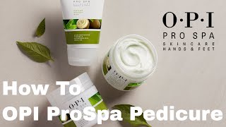 OPI Pro Spa Pedikyr  Tutorial [upl. by Ergener]