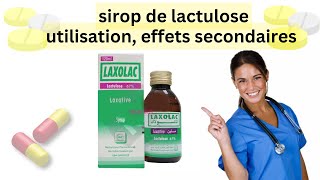 utilisation de sirop de lactuloselaxolacsirop de lactulose effets secondaires [upl. by Nally]