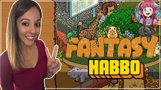 Entro a HABBO HOTEL FANTASY 2024  Primeras Impresiones [upl. by Friend]