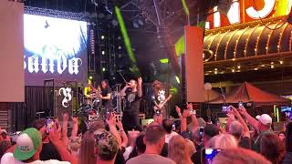 Saliva  Click Click Boom Live on Fremont St Las Vegas [upl. by Corron]