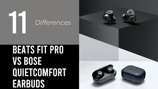 Beats Fit Pro Vs Bose Quietcomfort Earbuds [upl. by Cathryn121]