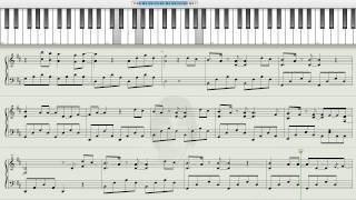 How to play Fields of Gold  Sting on the Piano [upl. by Ayotol]