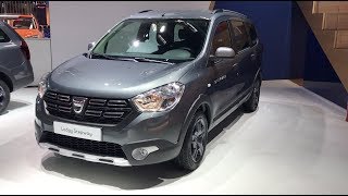 Dacia Lodgy Stepway 2017 In detail review walkaround Interior Exterior [upl. by Lusar]