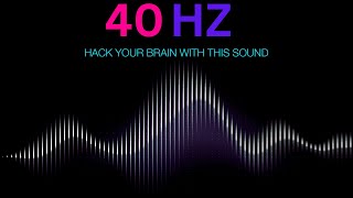 Pure 40 HZ Binaural Beats The Frequency for FOCUS MEMORY and CONCENTRATION [upl. by Cookie992]