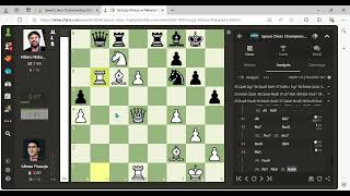 2024 Speed Chess Championship Semifinal 1  Alireza Firouzja vs Hikaru Nakamura [upl. by Wiggins625]