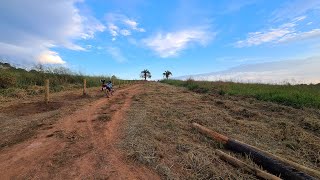 COMO BALIZAR UMA CERCA DE ARAME LISO fácil e bem simples [upl. by Loats90]