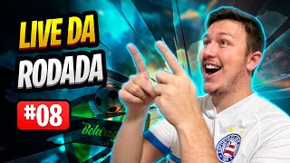 Cartola FC 2024  LIVE POKAS IDEIA RODADA 08 [upl. by Naleag]