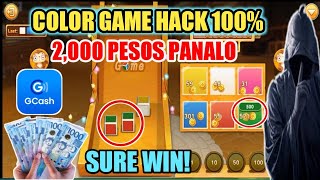 COLOR GAME HACK 2000 PESOS  AGAD KITA KO DAHIL SA TRICKS NATO SA  FORTUNE GAME [upl. by Supple956]