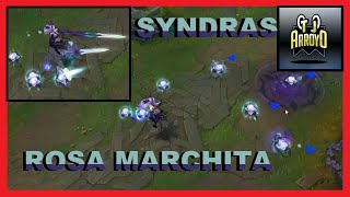 🥀SYNDRA ROSA MARCHITA skin lol ESPAÑOL 2021 animaciones WITHERED ROSE SYNDRA League of Legends🥀 [upl. by Tsuda]