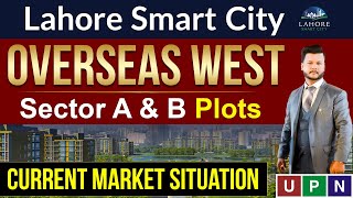 Lahore Smart City  Current Market Situation  Overseas West Sector A amp B  Latest Updates  2024 [upl. by Keefer]