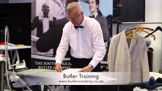 Laundry amp Valet service  Butler Training [upl. by Jessie]