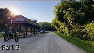 Katy trail MKT Rocheport Missouri to Boonville bike ride Part 3 [upl. by Poole]