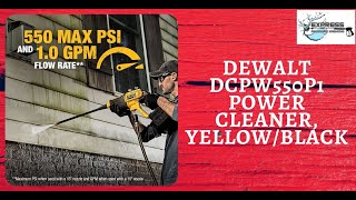 Best cordless pressure washer  DEWALT DCPW550P1 [upl. by Scrogan]