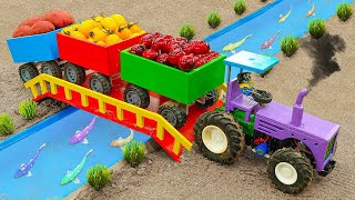 Diy diorama tractor making mini motor water pump science project drcreatorsnp [upl. by Reyam348]