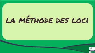 Apprentissage 4 – mnémotechnie  la méthode des loci [upl. by Ahsiekan]