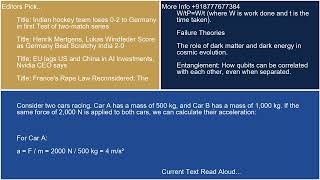 Discussion of units of force newtons and acceleration meters per second squared [upl. by Vite]