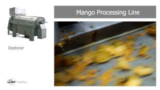 JBT Fruit and Vegetables Processing  Mango Processing Line 09108 [upl. by Aikem429]