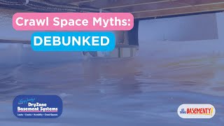 Crawl Space Myths DEBUNKED [upl. by Lachus]