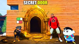 GTA 5  CHOP Opened The Most Secret Door Inside Franklins House GTA 5 Mods [upl. by Dannica]