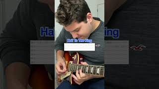 How to Play quotHail To The Kingquot by A7X  guitar guitarcover [upl. by Narcho]