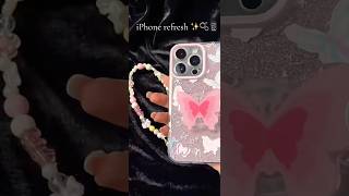 Asmr iPhone refresh✨youtubeshortsviewsapplecaseiphonecovercaseiPhoneforyouyoutubeofficial [upl. by Arutek]