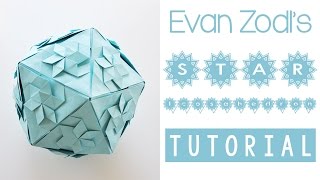 Star Icosahedron Tutorial [upl. by Muns523]