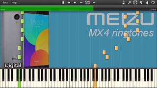 MEIZU RINGTONES IN SYNTHESIA [upl. by Onurb]