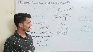 🔴Poissons equation and Laplace equationBs physics [upl. by Kellie]