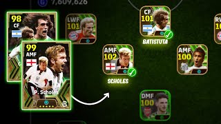 Let’s Open New Epic National Attackers Pack  Epic SCHOLES Batistuta [upl. by Jamison]