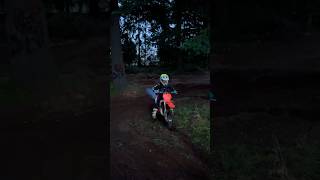 First 65cc Dirt Bike Start With Clutch [upl. by Luanni982]