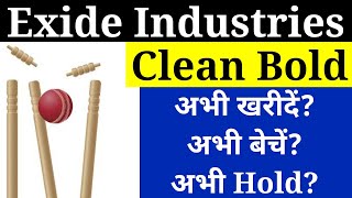 exide share 🤑 exide share latest news 💥 Exide industries stock [upl. by Oesile592]