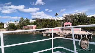 Ferry Ride in HamiltonBermuda [upl. by Ner]